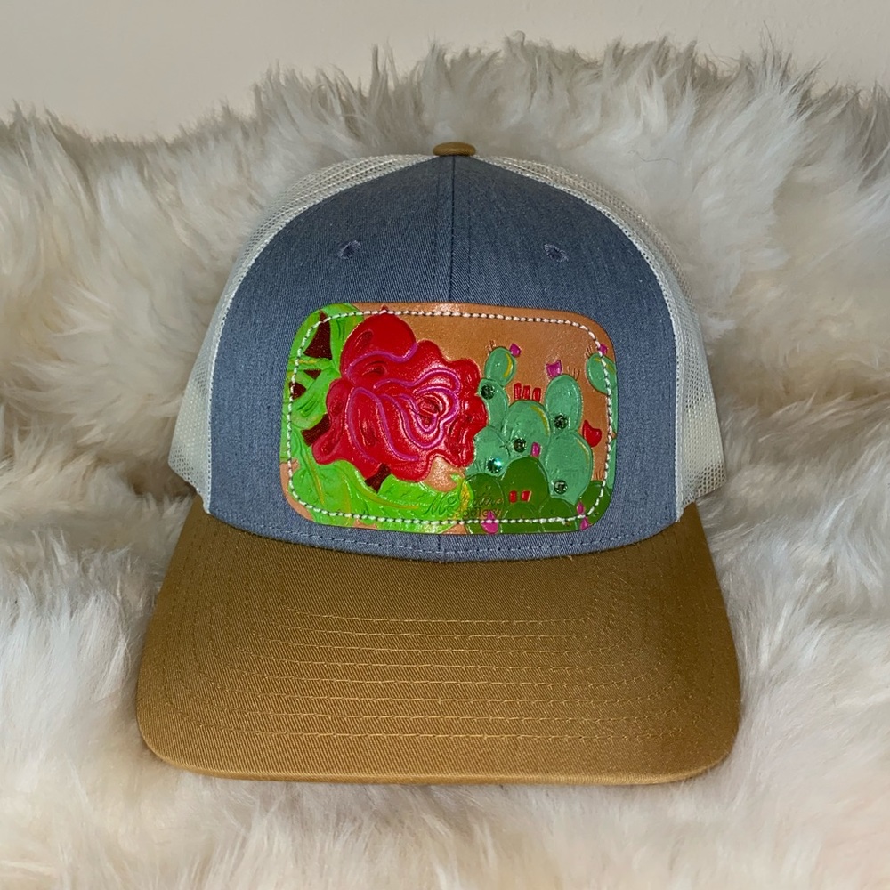 Blinged trucker hat